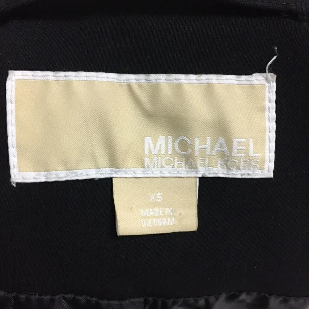 Michael Kors Black Rain Jacket
